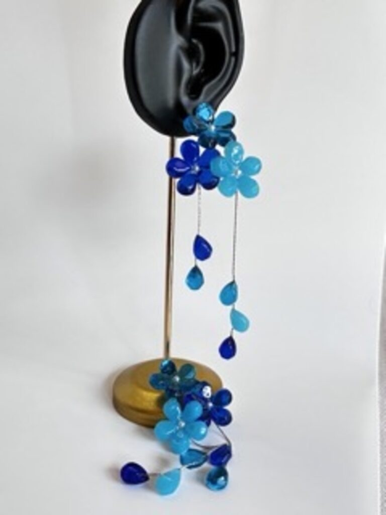 Boucles d'oreilles Cascade d'Azur