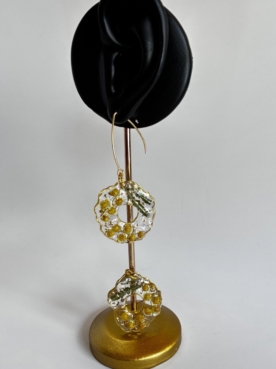 Boucles d'oreilles Eclat de Mimosa
