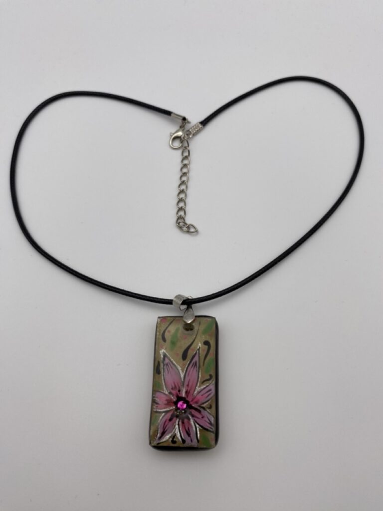 collier fleur d'aurore