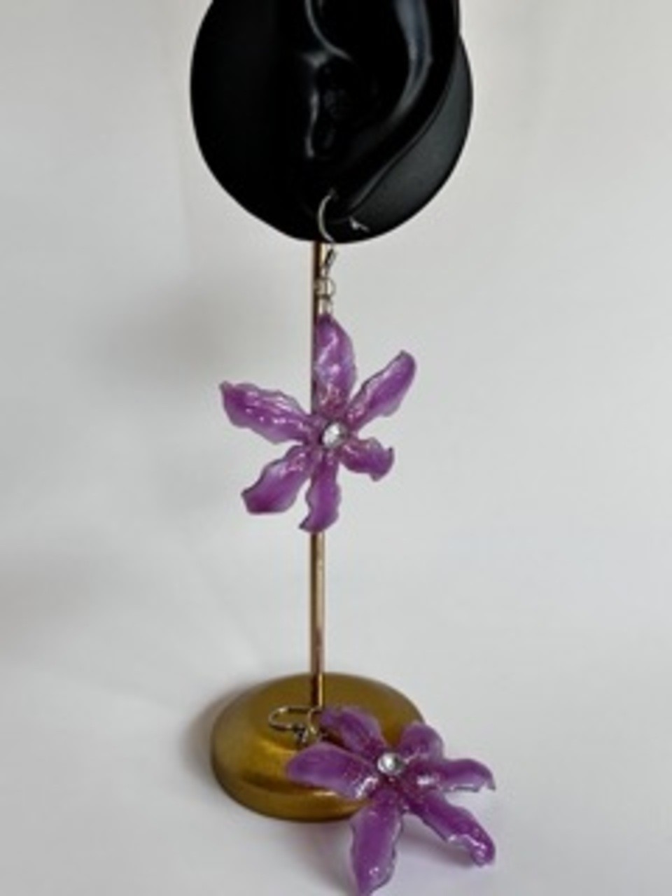 Boucles d'oreilles FLeur d'Eglantine