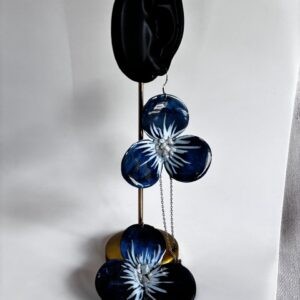 Boucles d'oreilles Fleur Nocturne