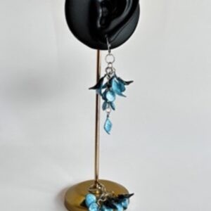 Boucles d'oreilles Larme d'Azur