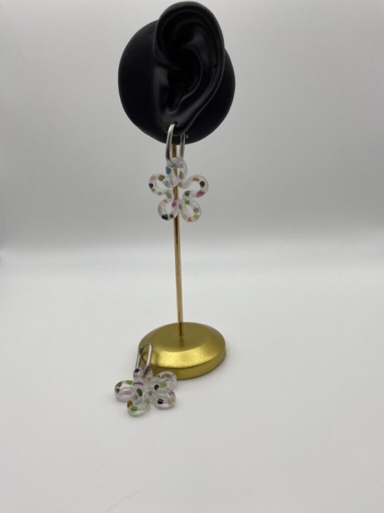 Boucles d'oreilles Pétales de Rosée