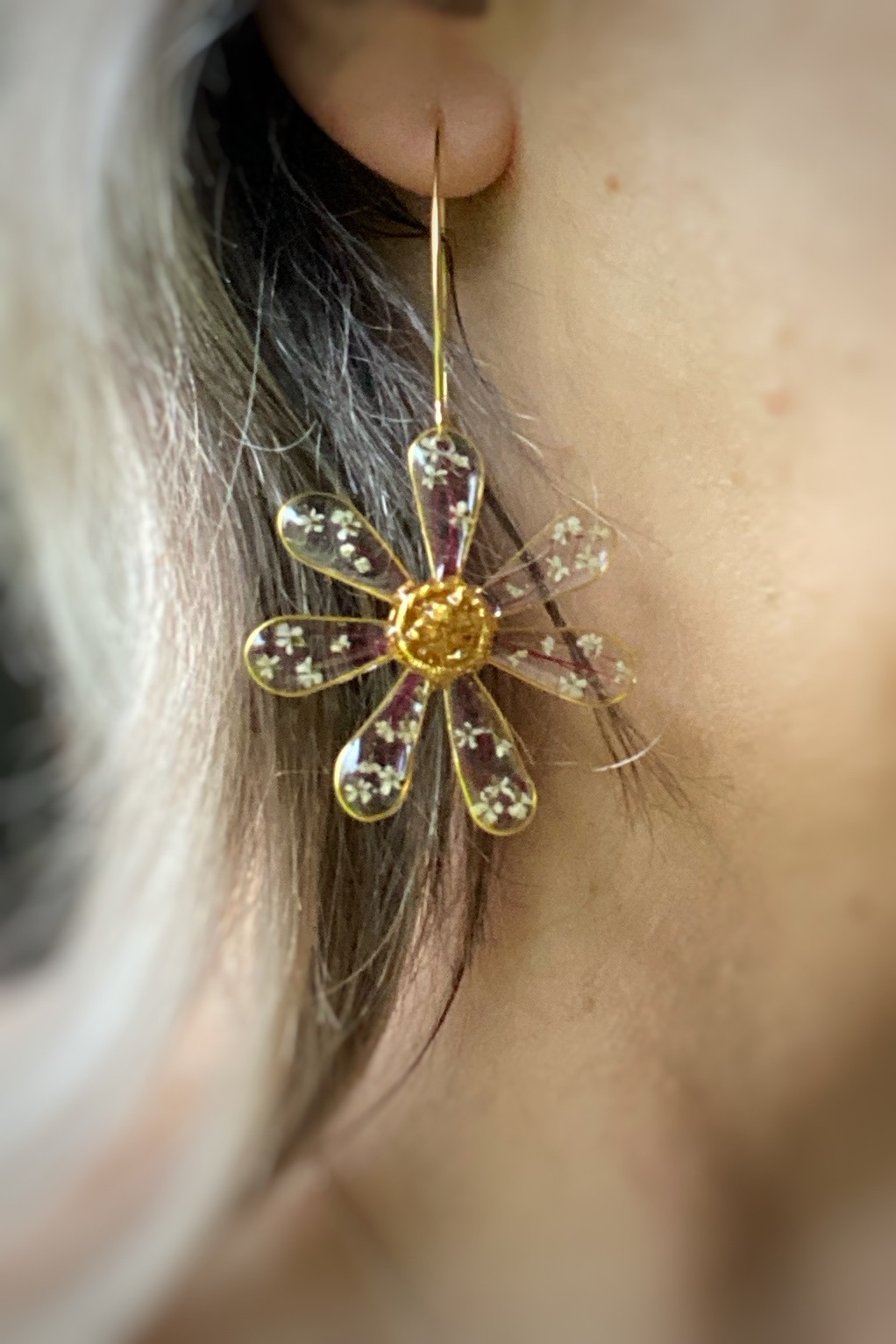Boucles d'oreilles Aurore Sauvage – Image 4