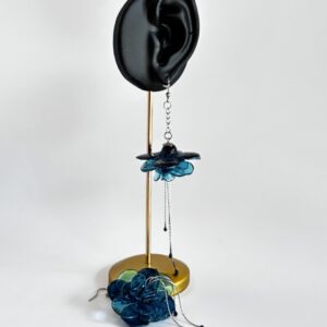 Boucles d'oreilles Bleu Abyssal