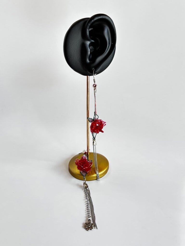 Boucles d'oreilles Éclat Pourpre
