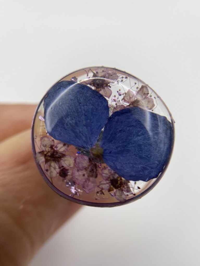 Bague Hortensia Céleste
