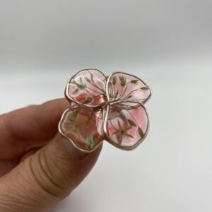 bague fleur d'églantine