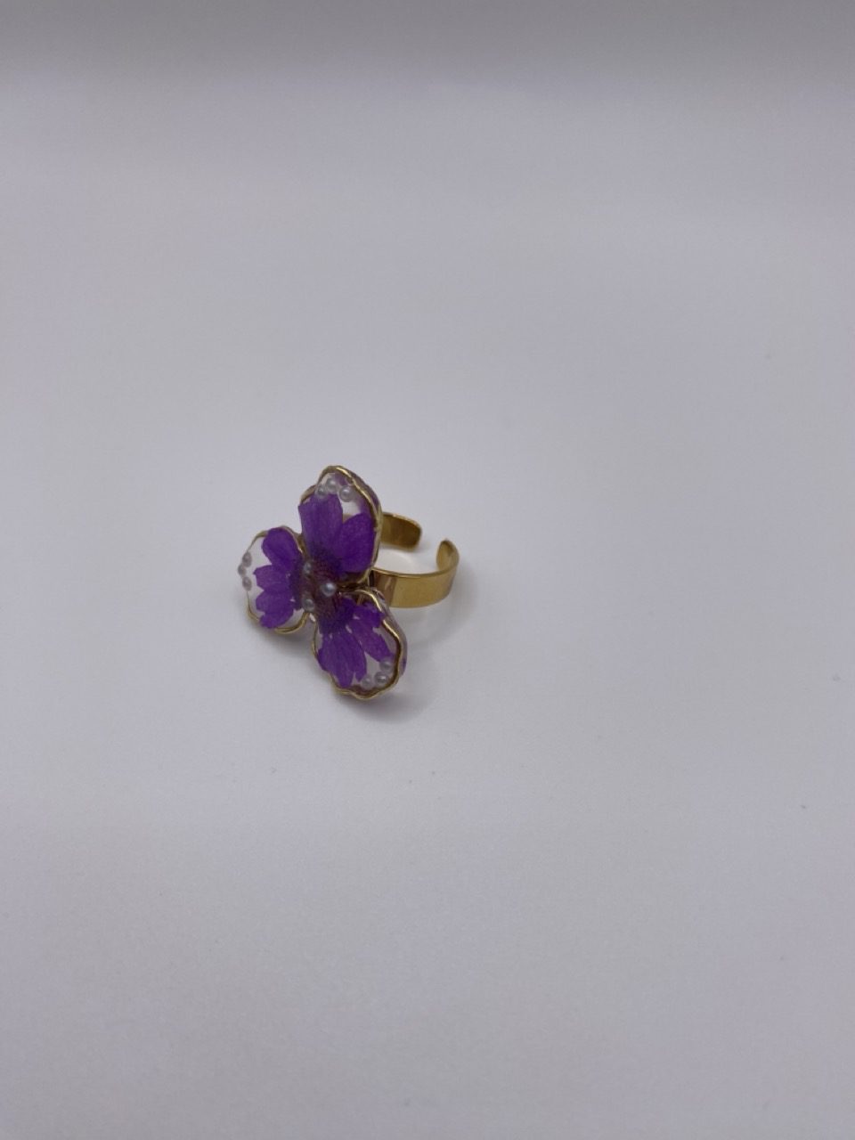 Bague Perle Violette – Image 3