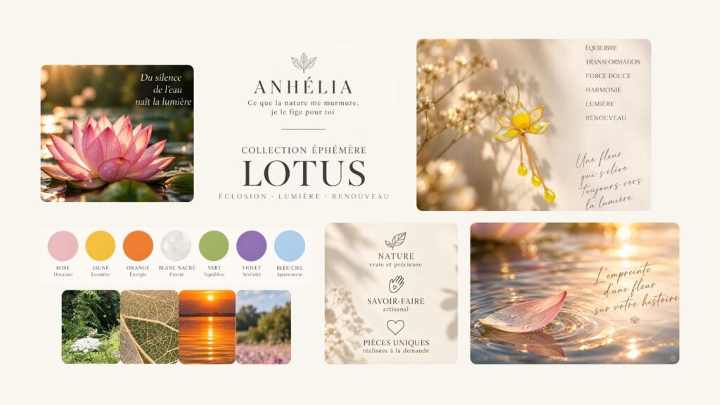 collection éphémère LOTUS